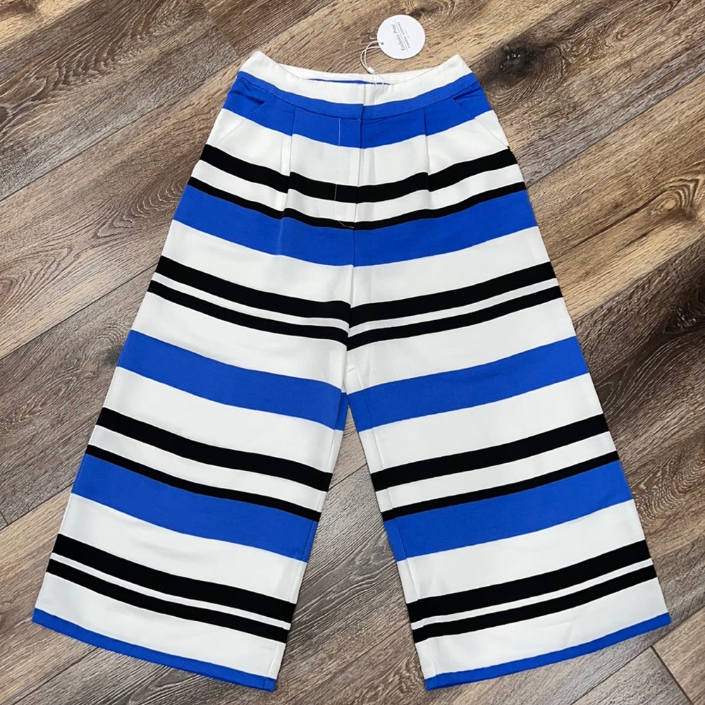 NWT Finders Keepers Mason Striped Culotte Pants